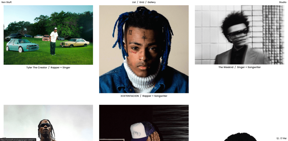 Agency Typography screenshot 2