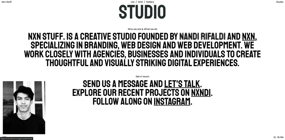 Agency Typography screenshot 4