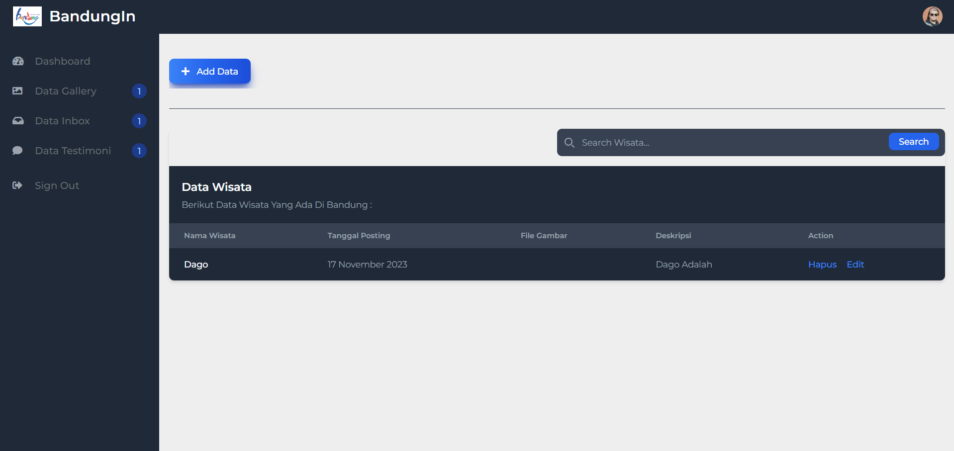 Tourism Website screenshot 11