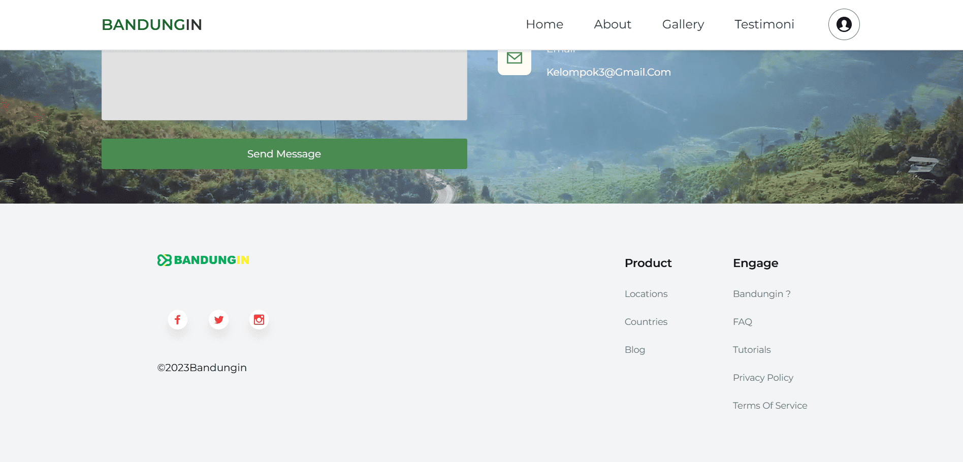 Tourism Website screenshot 4