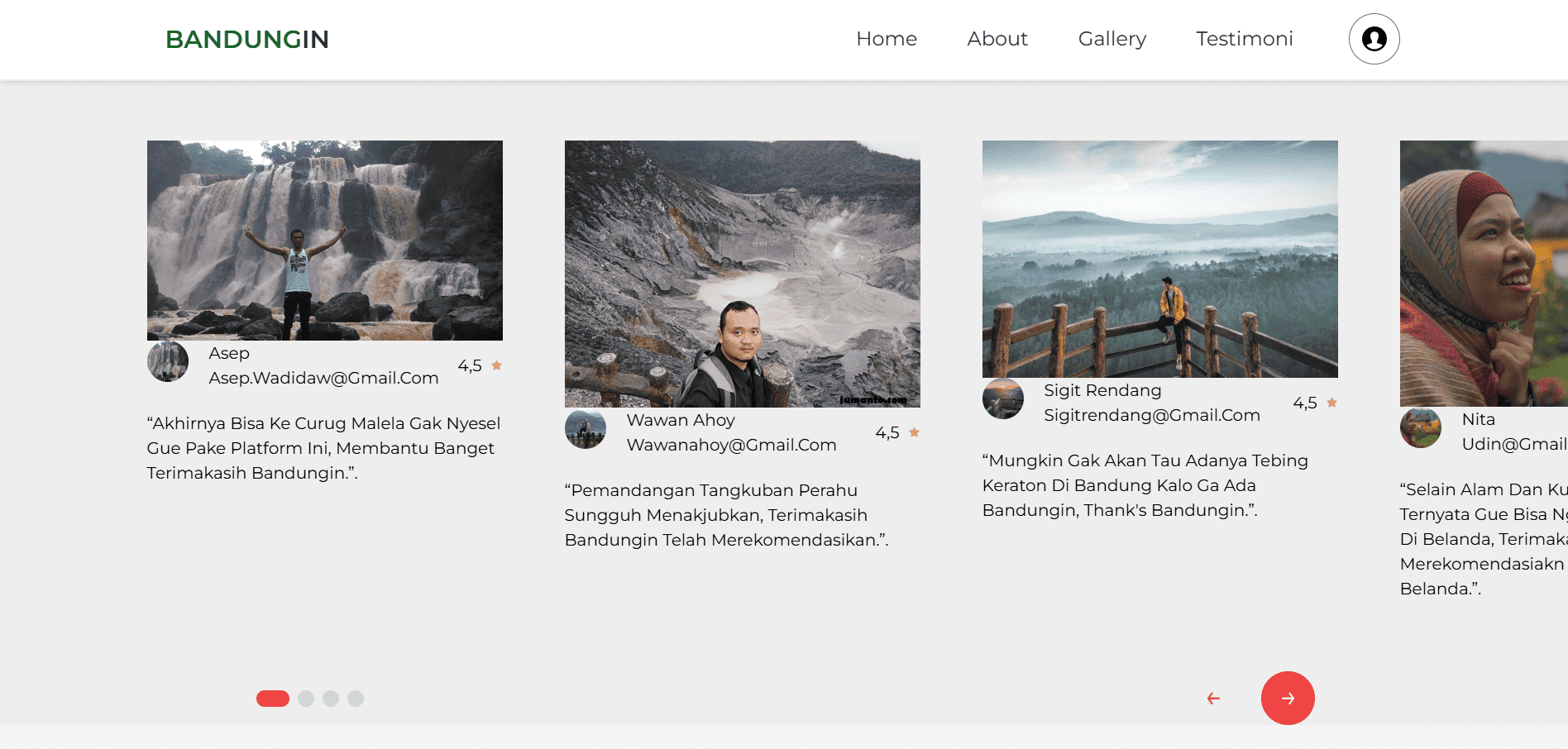 Tourism Website screenshot 8