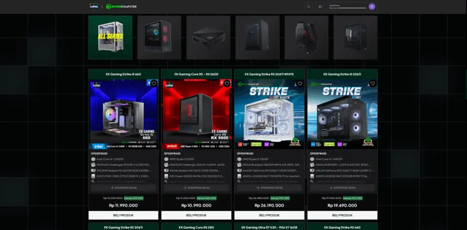 E-commerce PC screenshot 5
