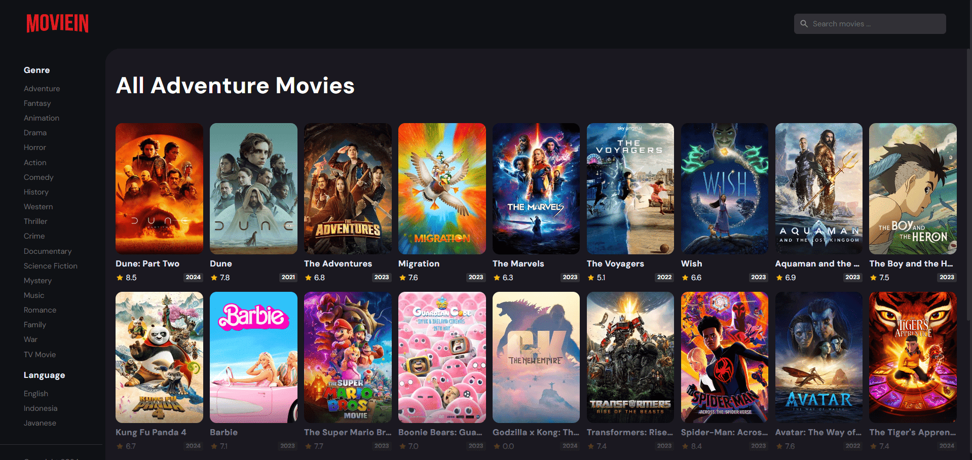 Platform Streaming screenshot 2