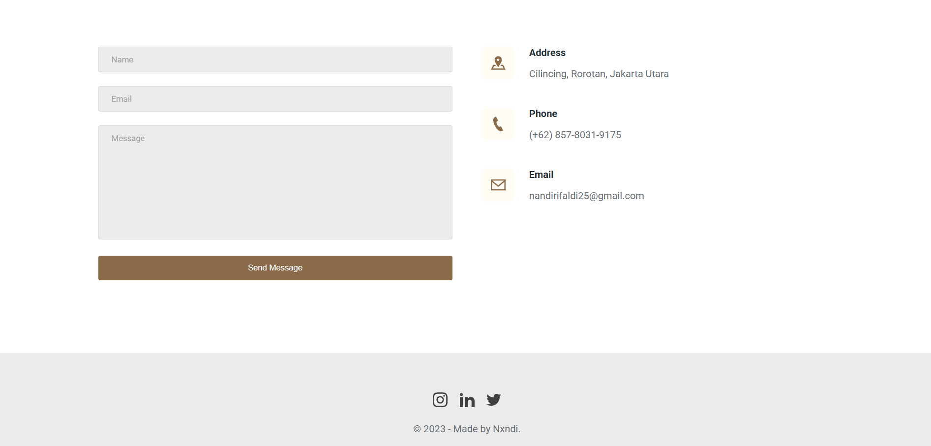 Portfolio V1 screenshot 5