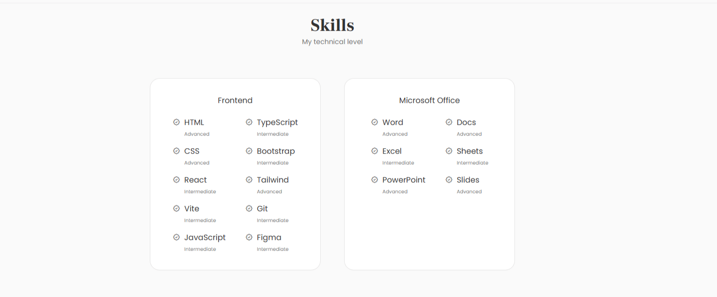 Portfolio V2 Website screenshot 4