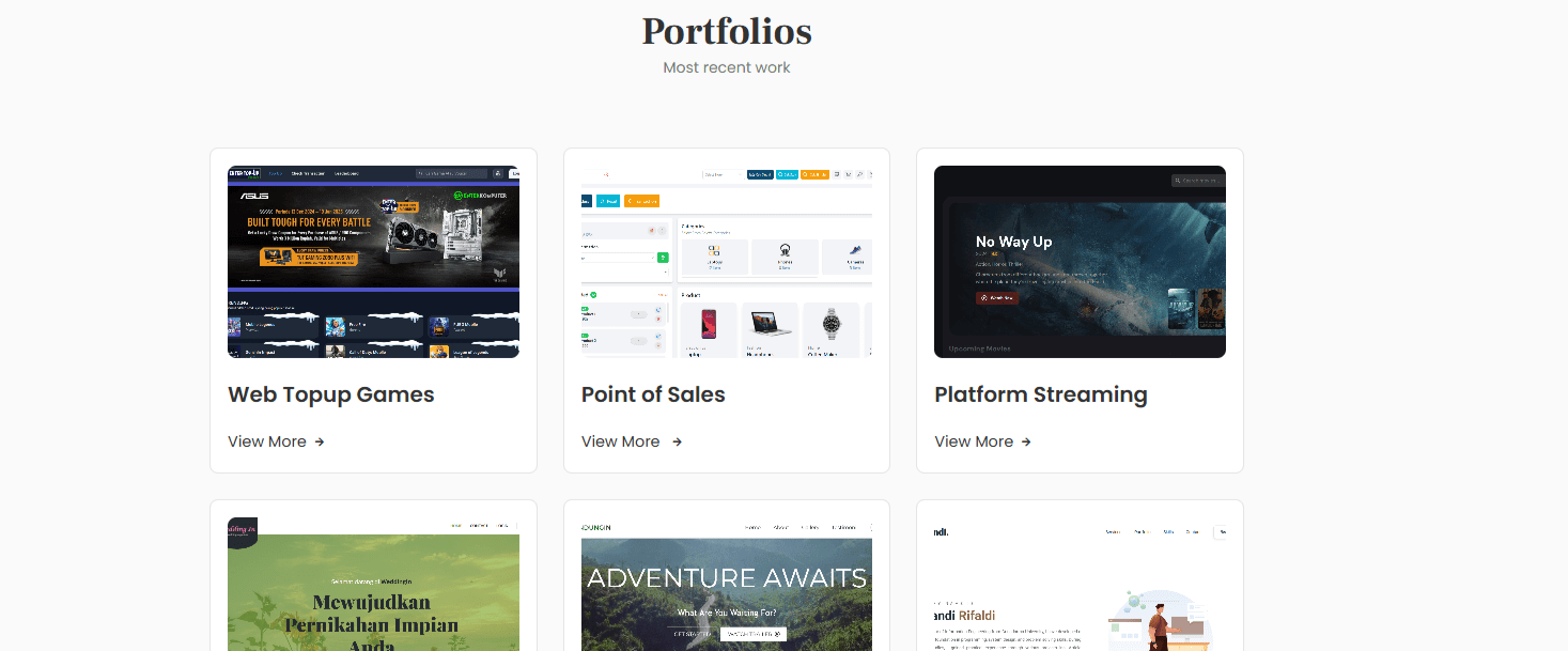 Portfolio V2 Website screenshot 6