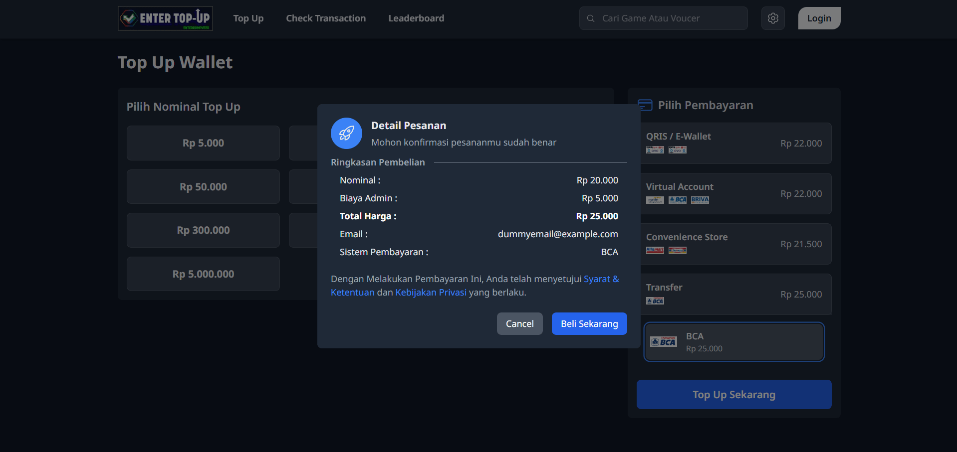 Web Topup Games screenshot 12