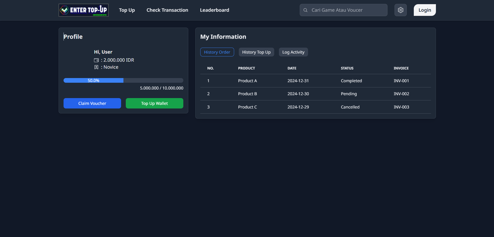 Web Topup Games screenshot 9