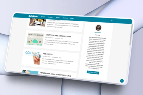 Blogger Website